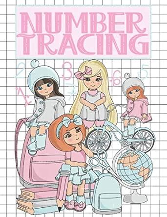 Number Tracing: Book for Preschoolers Kids Ages 3-5 Trace Numbers 1-100 ...