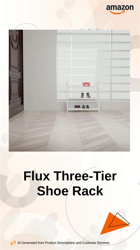 Watch Flux Three-Tier Shoe Rack on Amazon Live