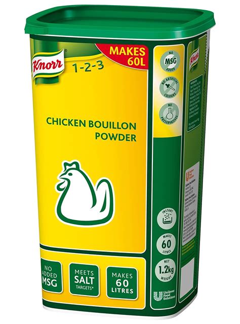 Buy Knorr Chicken Bouillon Powder 1.2kg Online India | Ubuy