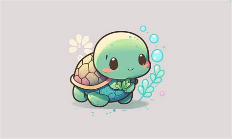 Cute Turtle Drawing