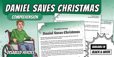 Disabled Stories – Daniel Saves Christmas – Comprehension