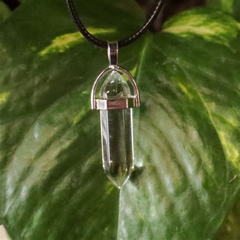 Clear Quartz Point Necklace – The Healing Bar