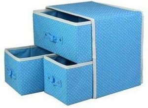 FosCadit Fabric Storage Box Organizer Foldable Closet Divider Organizer ...