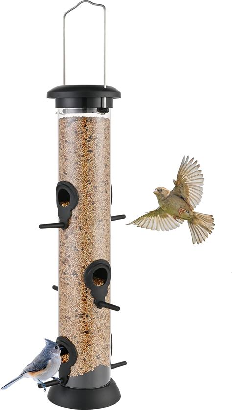 Amazon.com : Ointo Garden Tube Bird Feeder with 6 Feeding Ports ...