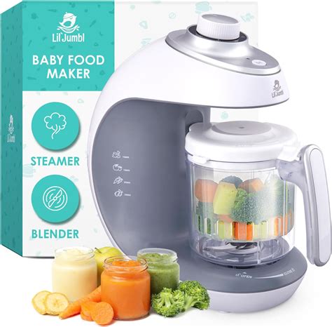 Amazon.com : Lil’ Jumbl Baby Food Maker - 2-in-1 Steamer & Puree ...