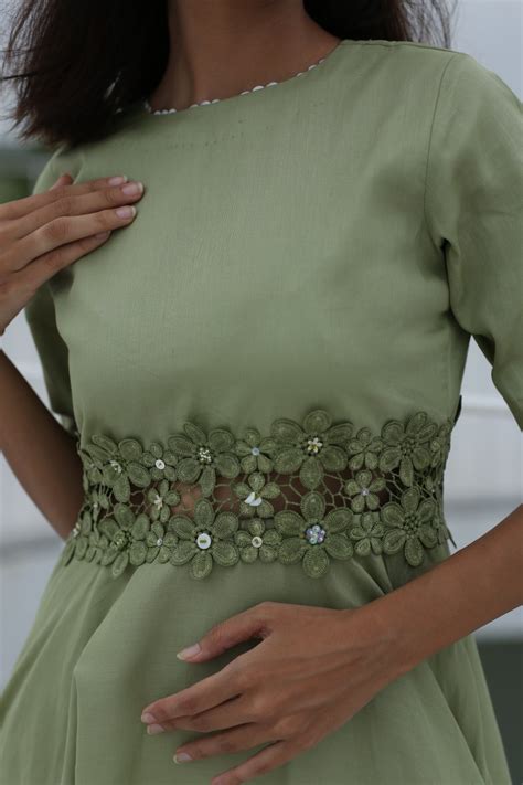 Orchid Maxi Dress (Green) – Kaseenda