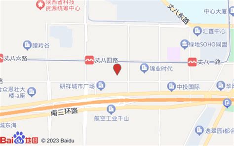 【西安市雁塔区锦业路38号】粤汉国际b座汉韵楼地址,电话,定位,交通,周边-西安房产楼盘-西安地图