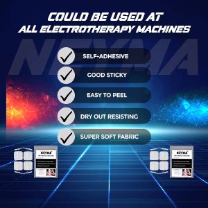 NEYMA Self Adhesive Electrode Pads for Electronic Stimulator,IFT,Tens ...