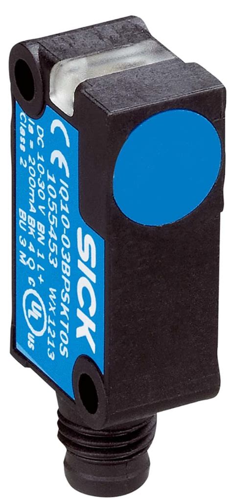IQ10-03BPPKQ8S SICK | SICK Inductive Block Proximity Sensor, 3 mm ...