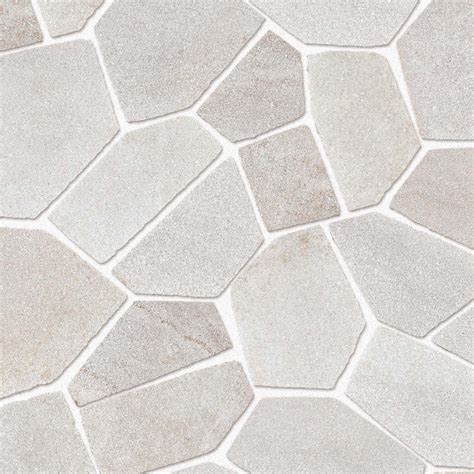 Flagstone Tile - White Quartzite | Floor and Decor