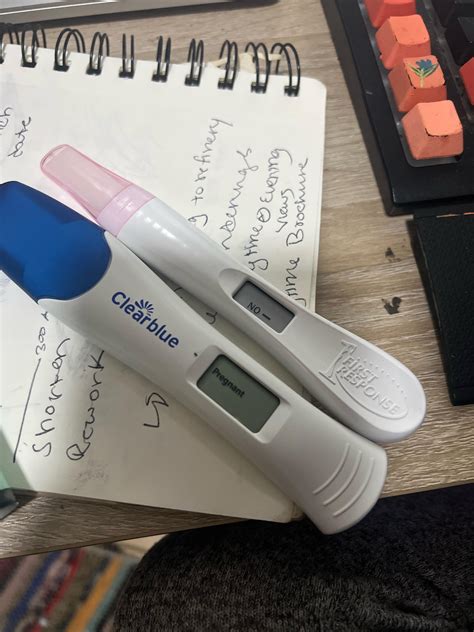 Brand ClearBlue Digital CD27 14DPO - false positive? Pink dye neg and ...