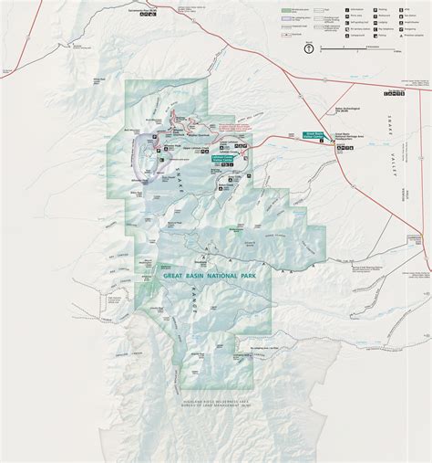 Great Basin Maps | NPMaps: Free national park maps