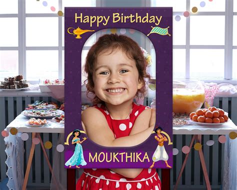Aladdin Theme PhotoBooth | Birthday Party Supplies India Online