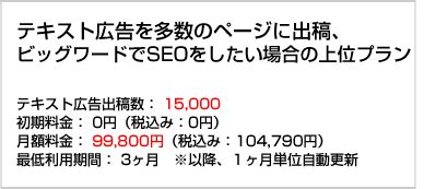 Catch the SEO 9,800円 -お客様情報入力フォーム