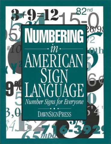 Numbering in American Sign Language: Number Signs for Everyone : Dawn ...