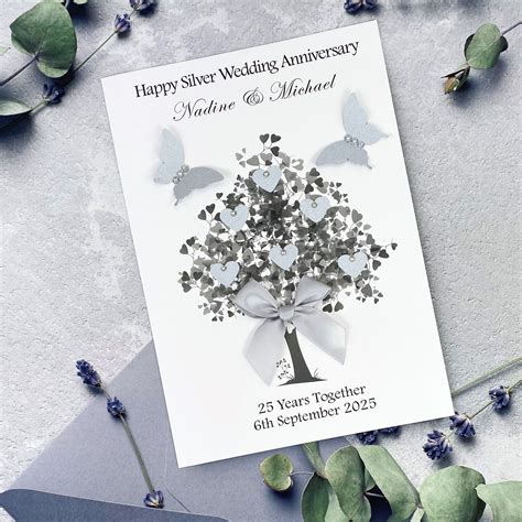Silver Wedding Anniversary Ideas 25th Anniversary Gift | Gift On 25th