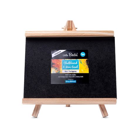Little Birdie Blackboard with Easel 5x7Inch 1pc | for Home, Office ...