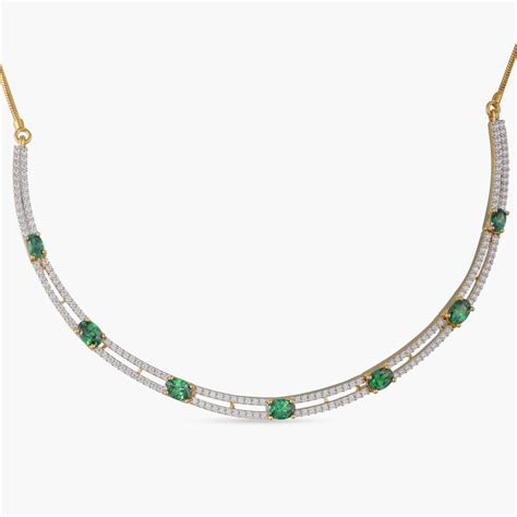 Discover Square charm CZ Silver Cuff Necklace | Paksha – Paksha India