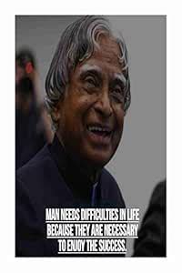 BALDAU PRINTS A. P. J. Abdul Kalam Wall Poster For Room (Gloss ...