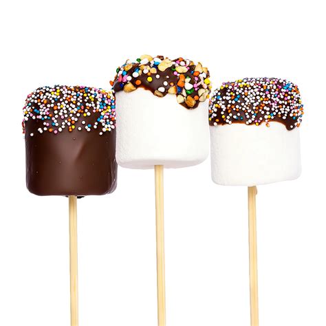 Chocolate dipped marshmallows 49890056 PNG