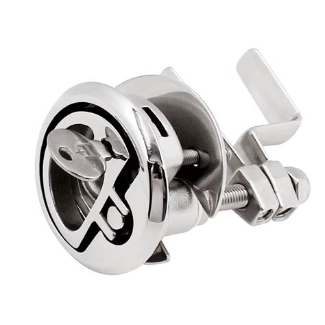 Stainless Steel 316 Flush Mount Boat Hatch Latch Floor Lock Marine ...