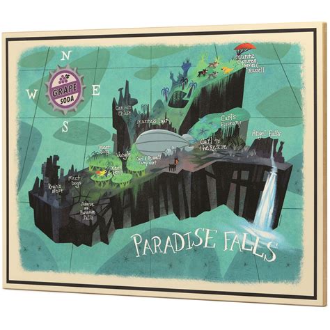 Pixar Up House Paradise Falls