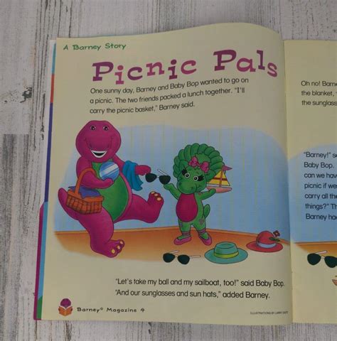 Image result for Barney Magazine Issue