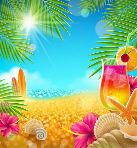Urlaub, Reisen und Sommerferien Design | Premium Vektor