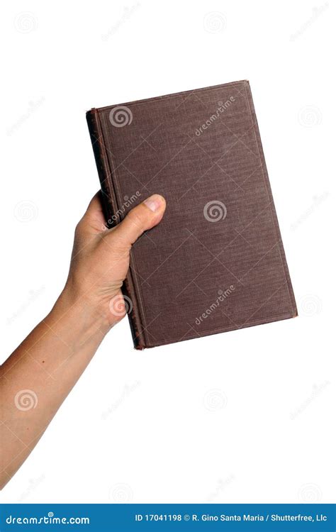 Hand Holding Book stock photo. Image of background, book - 17041198