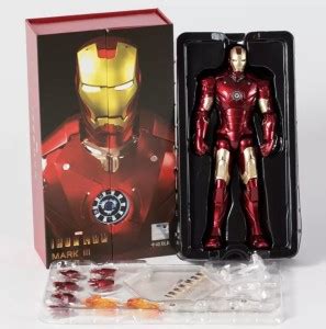 Delite New IRON MAN Mark 3 Suit Fans Collection by ZD TOYS Action ...