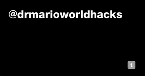 @drmarioworldhacks — Teletype