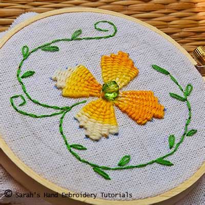 Vea los detalles de la imagen relacionada. How to do Kamal Kadai - Sarah’s Hand Embroidery