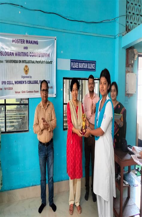 Poster Making And Slogan Writing Competition, Women's College, Tinsukia
