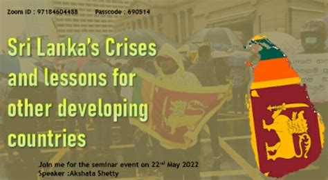 Sri Lanka’s crisis and lessons for other developing countries. - ISBR ...
