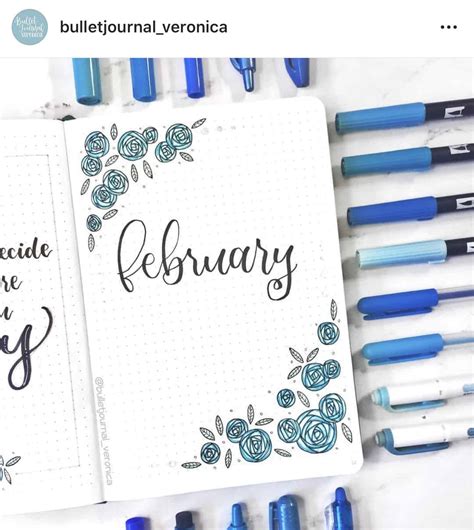 Image result for February Bullet Journal