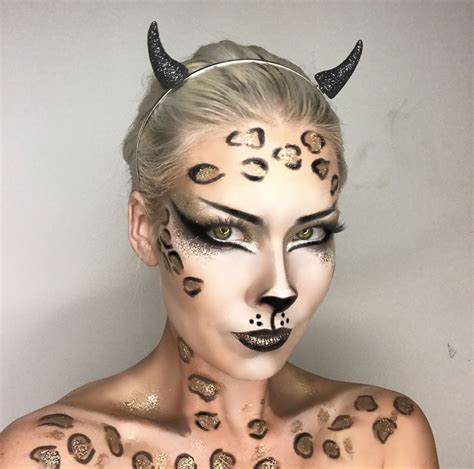 cheetah cat makeup