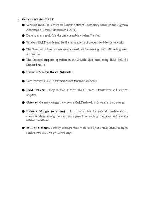 IOTap Assignment 3: Overview of Wireless Communication Protocols - Studocu
