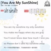My Sunshine简谱-佚名-经典简谱-歌谱简谱网