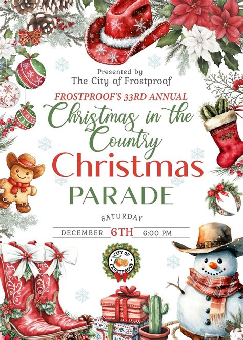 City of Frostproof Christmas Parade 2025, N Scenic Hwy, Frostproof, FL ...