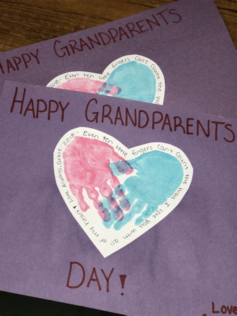 Grandparents Day Craft! | Grandparents day crafts, Grandparents day ...