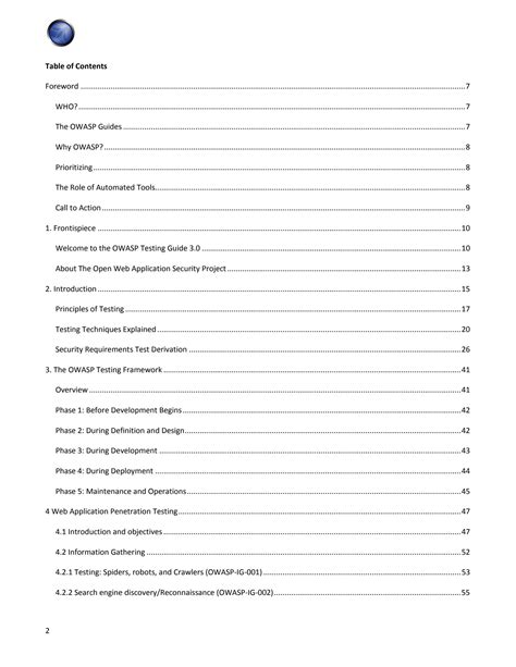 OWASP Testing Guide 的图像结果