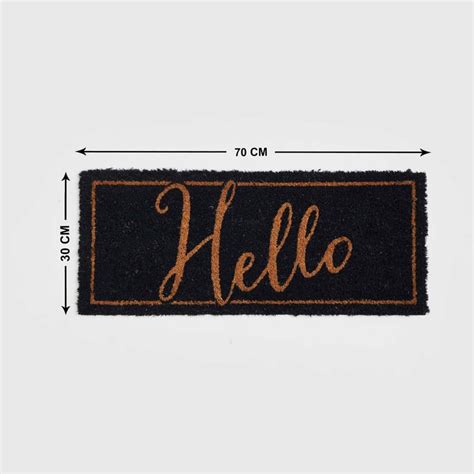 Buy Corsica Zeal Coir Doormat - 30x70cm from Corsica by Home Centre at ...