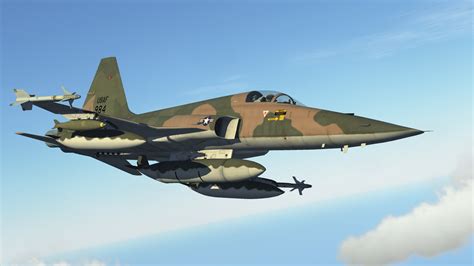 F5E Brushed Metal (Chrome) USAF Livery