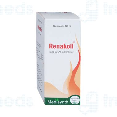 Medisynth Renakoll Non Sugar Syrup 120 Ml - Uses, Side Effects, Dosage ...