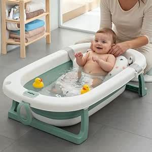 Buy Baybee Bath Tub for Baby 0-5 Years, Foldable Bathtub for Kids with ...