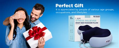 The Sleep Company Smart Neck Massager Pillow | 3D Shiatsu Massage ...