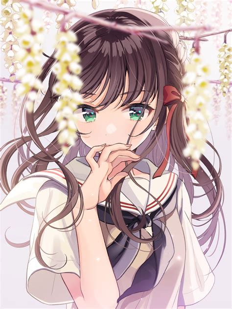 Anime Girl Shy Wallpapers - Wallpaper Cave