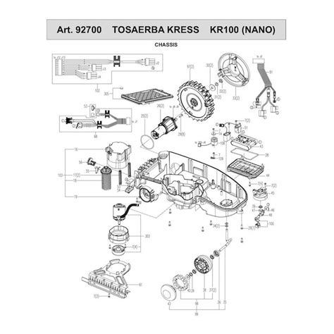 Ricambi Ama per Robot Tosaerba Kress Nano KR100