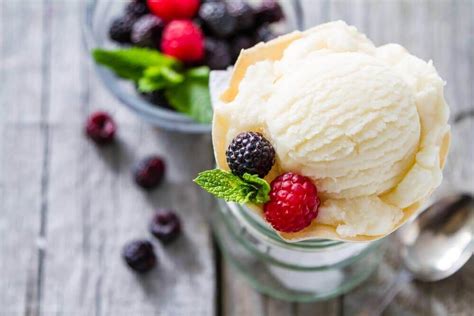 recette de glace avec une turbine