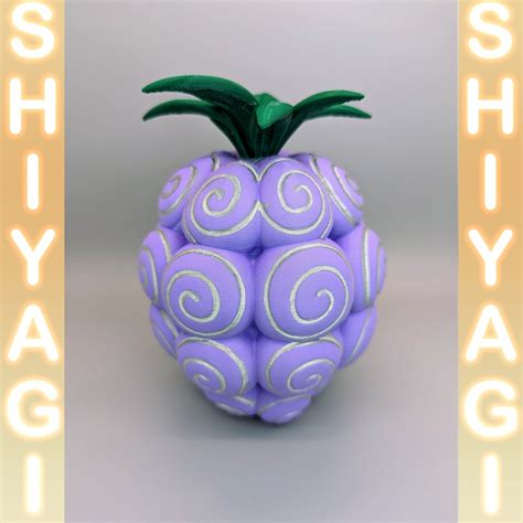 3D Printed Chop-chop Devil Fruit / Bara-bara No Mi - Etsy